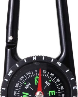 BESPORTBLE Compass Carabiner: Compass Portable Camping Orientation Running Compass Hiking Compass with Hook Ring Multifunctional Compass for Camping Navigation