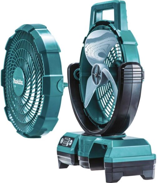Makita DCF203Z Cordless Fan 18 V (without Battery, without Charger), Petrol – Bild 3