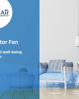 Clean Air Optima CA-404 – Design Circulator Fan with Ioniser – Ultra-Quiet Automatic Sleep Mode