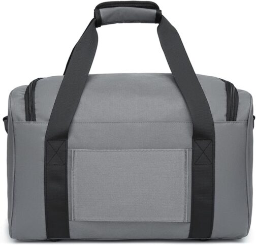 Kono Travel Luggage, 40 x 20 x 25 cm, Large Weekender Bag, Maximum-Size Hand Luggage for Men and Women, gray – Bild 6