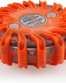 Gloria Warning Flasher with 16 Ultra Bright LEDs in Red