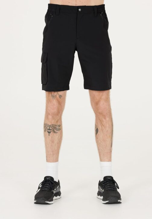 CMP Men's Stretch Bermuda Shorts with Large Side Pockets, Black, 58, black – Bild 3