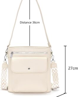 YISUOHOOM Women’s Shoulder Bag, Medium Handbag, Women’s Crossbody Bag