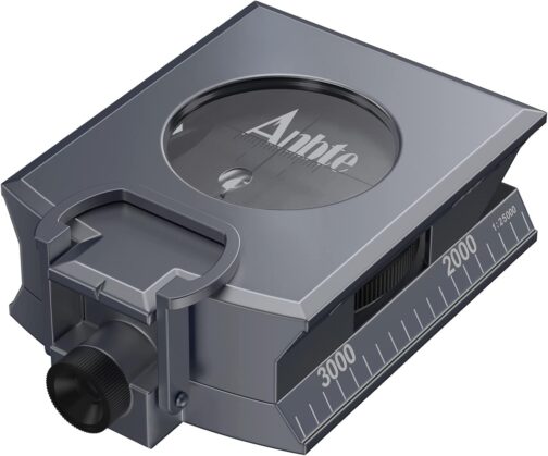 Anbte Kompass Militär mit Klinometer Professioneller Marschkompass IP65 Compass mit Tragetasche Wasserdicht Navigation Compass für Jagd Camping Wandern Outdoor-Aktivitäten – Bild 8