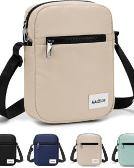 HALOVIE IHIKER3 Unisex Anti-Theft Mini Shoulder Bag, Small Shoulder Bag, Crossbody & Messenger for Travel, Air Travel and Festivals