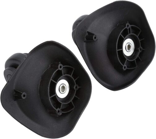 Dilwe Set of 2 Wheels, Luggage Single Roller Wheels Suitcase Accessories, Other Mountaineering Camping Accessories