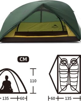 Naturehike Star-River Tent 2 Person Double Tent Ultralight Tent Backpacking Waterproof Hiking Camping Tent