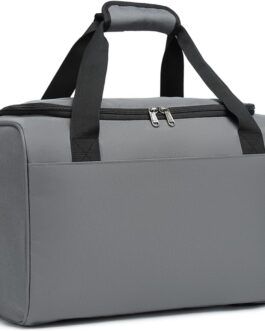 Kono Travel Luggage, 40 x 20 x 25 cm, Large Weekender Bag, Maximum-Size Hand Luggage for Men and Women, gray