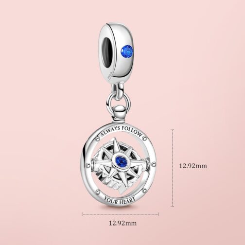 Tonsunul Pendant Charms Set for Bracelets and Necklaces, Spider Cool Man Bracelet Pendant Set Charms, 925 Sterling Silver Jewellery Gifts for Women, Silver – Bild 2