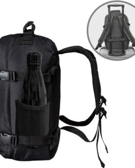 Cabin Max Metz Ryanair Hand Luggage, 40 x 20 x 25 cm, Perfect Travel Backpack for Airplane, Backpack & Bag (RPET Recycled Fabric, 40 x 20 x 25 cm)