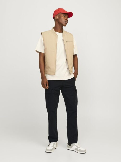 JACK & JONES Male Cargo Trousers Loose Fit Cargo Trousers – Bild 7