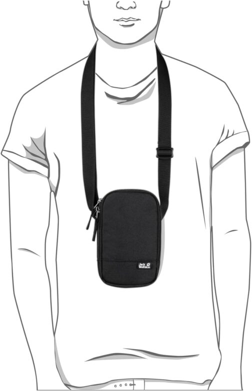 Jack Wolfskin Secretary Shoulder Bag - Black - – Bild 3