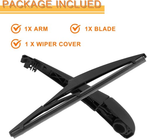 Rear Windscreen Wiper Compatible with Jeep Compass 2017-2022, for Toyota Rav4 2013-2018, Rear Windscreen Wiper for Toyota Highlander 2020-2021, Car Rear Windscreen Wiper (for compass 2017-2022) – Bild 5