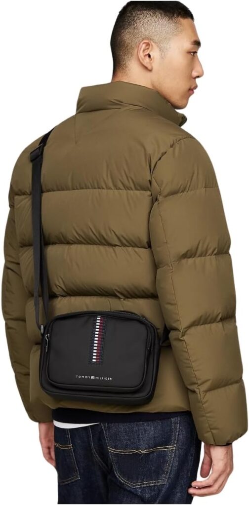 Tommy Hilfiger Men's Camera Bag Small Black One Size – Bild 2