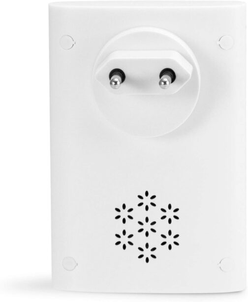Alecto ADB-19 Wireless Doorbell - Wireless Doorbell with Flash Light - IP44 Waterproof - 30 m Range - 36 Melodies - White – Bild 4