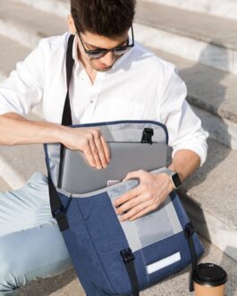 OIWAS Men’s Shoulder Bags Large for 14/15.6 Inch Laptop Messenger Bag Men Messenger Bag Women’s Work Bag Tablet Business Laptop Bag Briefcase Bag Office Uni Travel Everyday