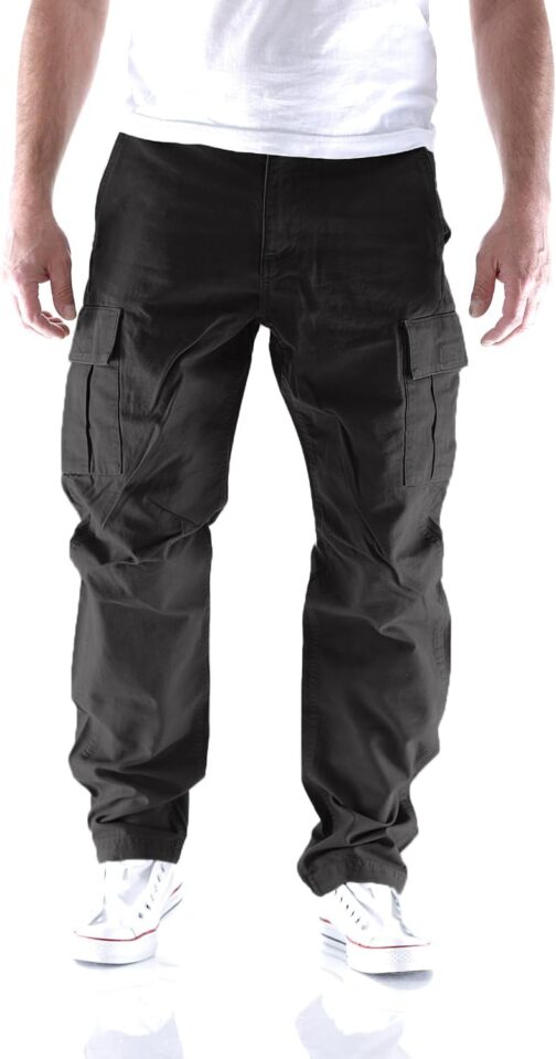 JACK & JONES Male Cargo Trousers Loose Fit Cargo Trousers