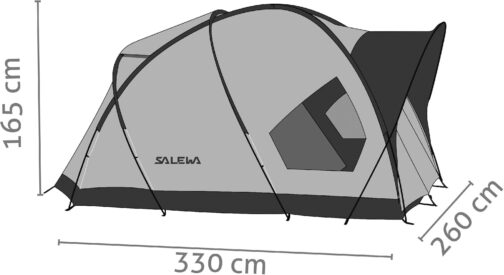 Salewa Alpine hut tent - 4 person tent – Bild 3