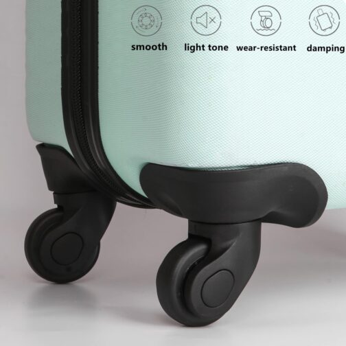 Nicoone W041-2 L Replacement Luggage Wheels, 1 Pair of Suitcase Wheels, Luggage Wheels, Swivel Wheels, Left and Right Wheels for Trolley Suitcase Luggage, W041-2 L – Bild 2
