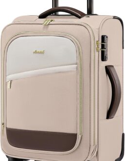 Lovevook Hand Luggage Backpack for Aeroplane, 40L Large Travel Rucksack, Women’s Suitcase Rucksack, Waterproof Travel Bag for 17-Inch Laptop, Travel Backpack for Journeys, Business, Hiking, Weekend
