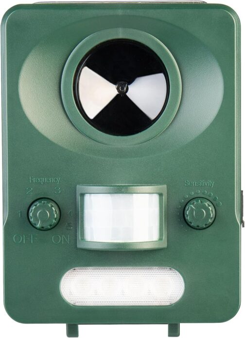 Exbuster Animal Repellent: Ultrasonic Solar USB Animal Deterrent with Flash Light and PIR Sensor, IP44 (Acoustic Motion Sensor, Cat Scares, Devices) – Bild 7