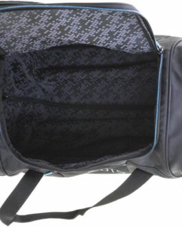 Davidts Trolley Hand Luggage Travel Bag Sports Bag Black Blue 50 cm, black, travel bag