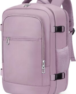 BAHIWOM Ryanair Cabin Bags, 40 x 20 x 25 cm, Underseat Travel Backpack, Carry-on Luggage, Cabin Bag, Size 20L Daypack, School Office Bag with USB Port, Trolley Cover