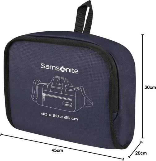 Samsonite Roader Travel Bag S with Wheels, darkblue, duffle – Bild 9