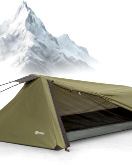 EXPLORER Namib 1 & 2 Person Tent Small Pack Size Ultralight for Bicycle or Motorcycle Travel 1-2 People 3000 mm Hydrostatic Head with Separate Inner Tent Hiking Trekking Camping