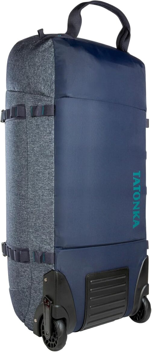 Tatonka Trolley Duffle Roller - Faltbare Reisetasche mit Rollen und Rucksackfunktion - In eigener Deckeltasche verstaubar – Bild 2