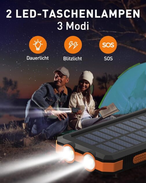 Solar Power Bank for Smartphones, Tablets and More – Bild 5