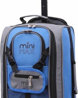 Aerolite MiniMAX 20L Ryanair 40 x 20 x 25 Maximum Size Hand Luggage Under Seat Trolley Backpack Hand Luggage Bag for Cabin with 2 Year Warranty, blue, Backpack