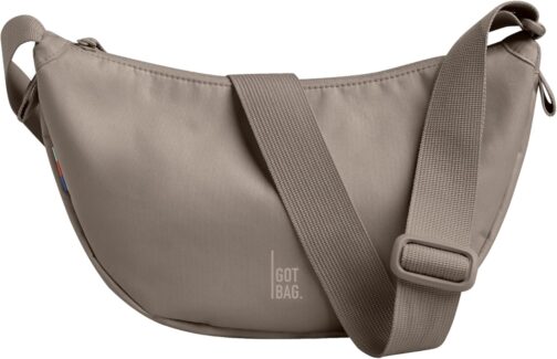 GOT BAG Crossbody Moon Bag, Half Moon Handbag, Water-Repellent, Stylish Shoulder Bag with Adjustable Strap