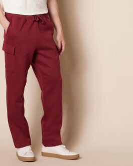 Amazon Essentials Mens Cargo Fleece Open Hem Jogging Bottoms
