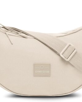 Johnny Urban Crossbody Bag Damen & Herren Beige – Ally Medium (früher Small) – Moon Bag Design – Bauchtasche im Halbmond Stil – Halbrunde Tasche mit verstellbarem Gurt – Wasserabweisend