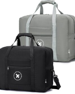 MISWAN Ryanair Hand Luggage 40 x 20 x 25 Backpack, Foldable Travel Bag for Aeroplane, Cabin Bag, Hand Luggage, Bag, Travel Bag with Hard On The Trolley, Suitcase, Handbags, Organiser, Gym, Fitness