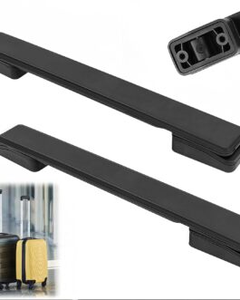 Alriedy Pack of 2 Luggage Suitcase Handle, Suitcase Handle Replacement, Suitcase Handle, 20 cm Robust Plastic Repair Accessories for Suitcase, Luggage Case, Travel Suitcase and Tool Box (Black)