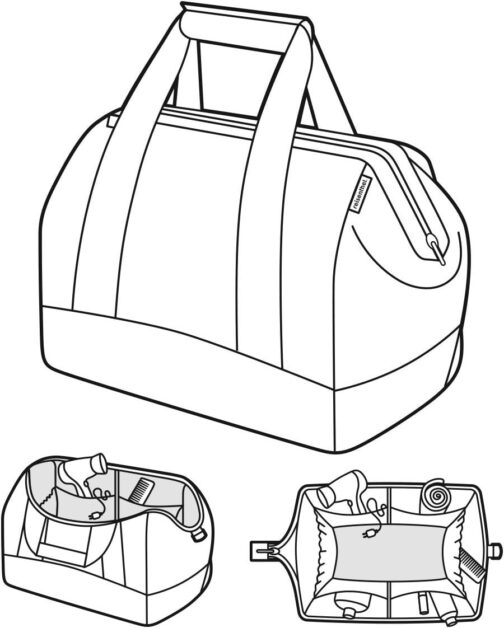 reisenthel Allrounder M - Versatile Doctor's Bag for Travel, Work or Leisure - With Functional Stylish Design – Bild 6