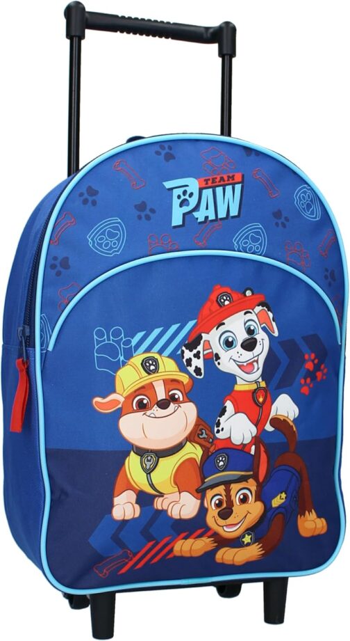 Vadobag Paw Patrol Go Pups Go Trolley Backpack, blue, Classic