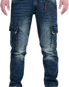 Timezone RogerTZ Men’s Cargo Trousers, Casual, Modern