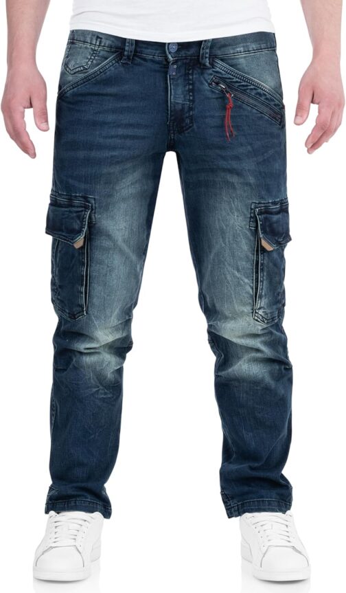 Timezone RogerTZ Men's Cargo Trousers, Casual, Modern