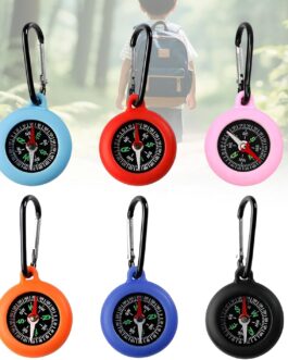 HAPPOW Pack of 6 Children’s Compass, Mini Compass, Compass Keyring, High Precision Pocket Compass, Wear-Resistant and Drop-Proof, for Camping, Hiking, Fishing, Cycling Equipment (6 Colours)