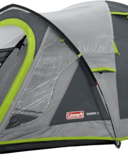 Coleman Darwin 3 Zelt, kompaktes 3 Mann Kuppelzelt, leichtes 3-Personen Camping- und Wanderzelt, 100% wasserdicht, eingenähte Bodenplane, kompaktes und leichtes Iglu-Trekkingzelt, schneller Aufbau