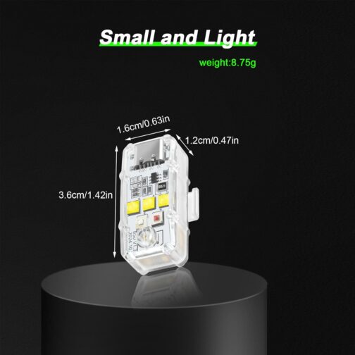 LED Drone Light Lighting for DJI Flip, Neo, Mini 4K/2/3/4 Pro/SE, Air 3S/3/2/2S, Mavic 3/2, Spark, FPV, Avata, EVO, Drone Strobe Light, Night Flying Anti Collision Flash Flashing Light Accessories – Bild 5