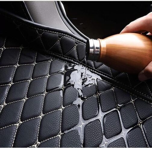 QSLLLY Car Boot Mat for Jeep Compass 2022 2023 2024, Boot Cargo Protective Mat, Flat Style Boot Mat, Scratch-Resistant Interior Accessories, B – Bild 3