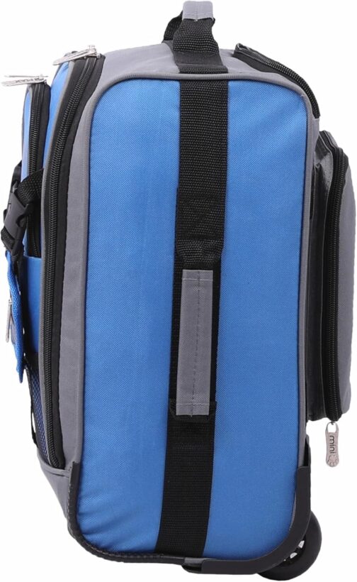 Aerolite MiniMAX 20L Ryanair 40 x 20 x 25 Maximum Size Hand Luggage Under Seat Trolley Backpack Hand Luggage Bag for Cabin with 2 Year Warranty, blue, Backpack – Bild 8