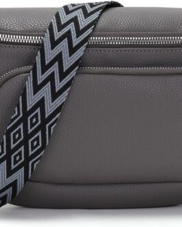 Boadlol Large Bum Bag Women’s Shoulder Bag Crossbody Bag Shoulder Bag Chest Bag Lightweight with Multiple Compartments Adjustable