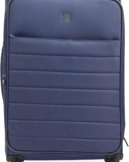 BIBA Trolley Type Travel Suitcase Purple G Trolley Handle Zip Polyester