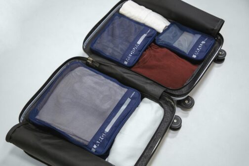 Samsonite Pack Size Set of 3 Luggage Organisers 14/22/30cm, Blue (Navy), Suitcase organiser – Bild 6