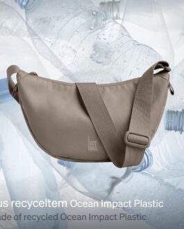 GOT BAG Crossbody Moon Bag, Half Moon Handbag, Water-Repellent, Stylish Shoulder Bag with Adjustable Strap